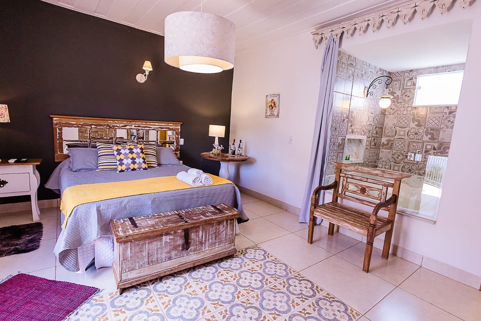 Foto do quarto Suíte com Hidromassagem